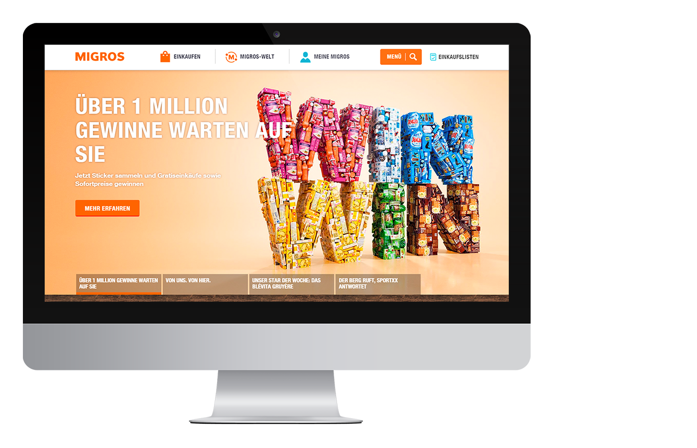 Корпоративный сайт MIGROS