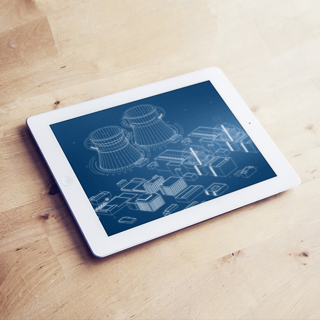 3D-модель АЭС ГК «Росатом»